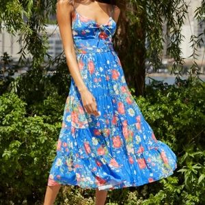 Yumi Kim Good Times floral midi dress
